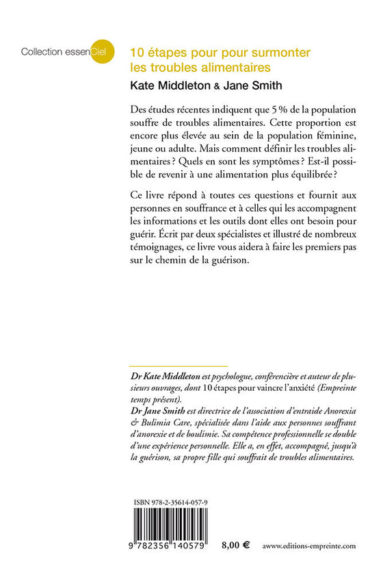 10 étapes pour surmonter les troubles alimentaires