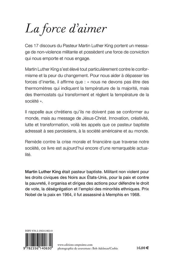 La force d'aimer