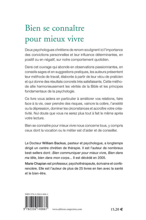 Bien se connaître pour mieux vivre