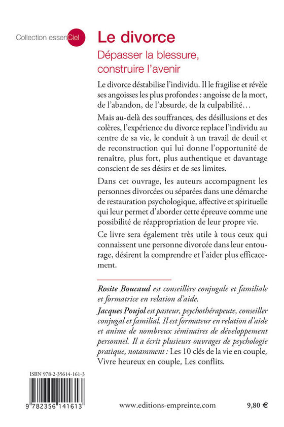 Le divorce - Dépasser la blessure, construire l'avenir (théologie large)