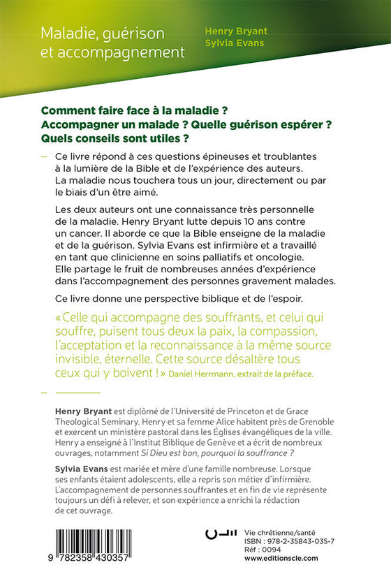 Maladie, guérison et accompagnement