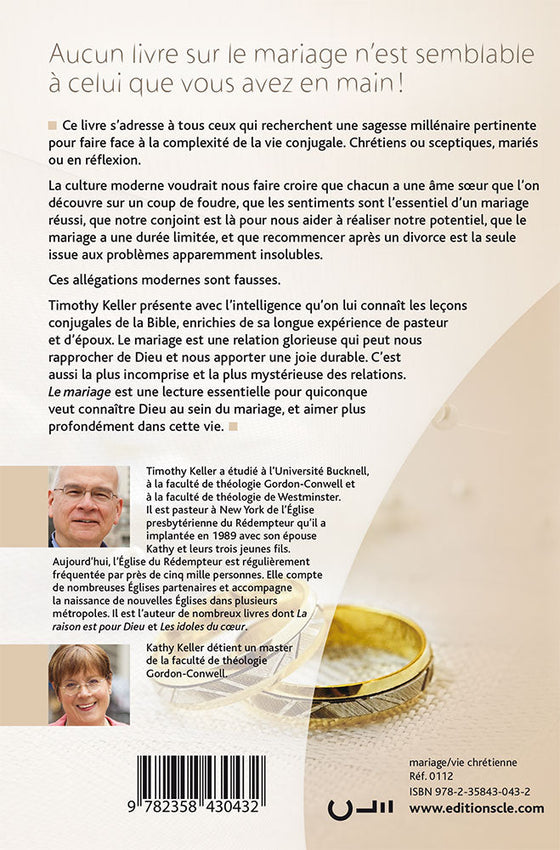 Le Mariage [KELLER - Relié]