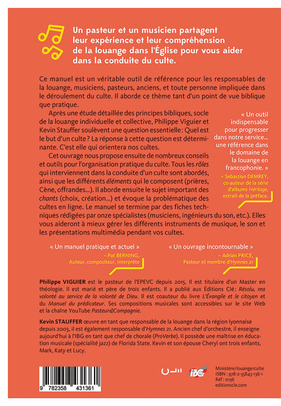 Manuel pour la conduite du culte