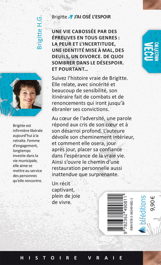 J'ai osé l'espoir : ma vie, mon divorce, ma prière