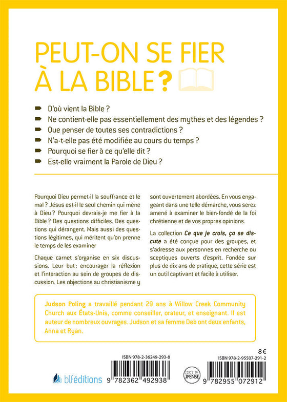 Peut-on se fier à la Bible?