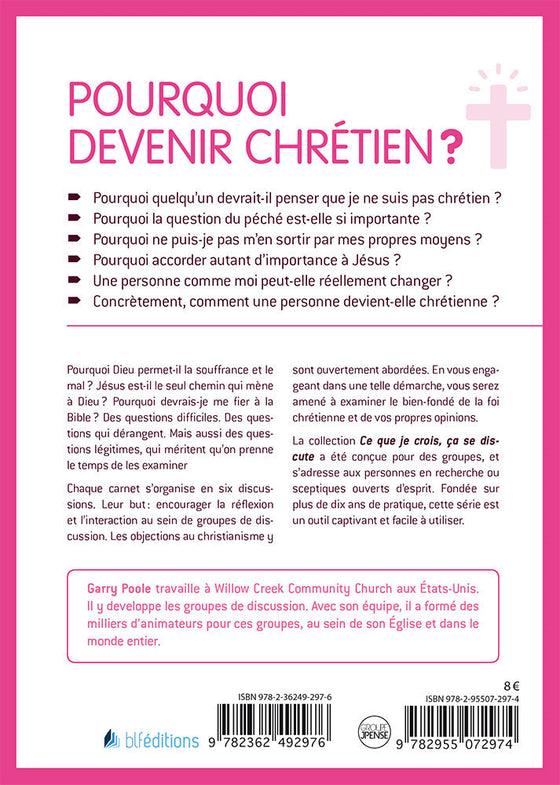 Pourquoi devenir chrétien?