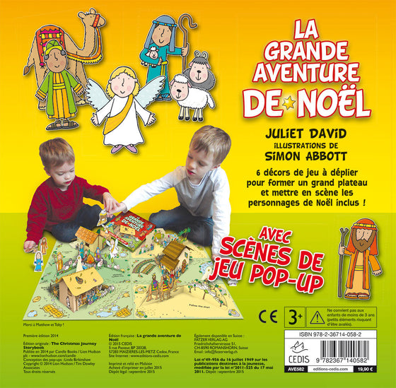 La grande aventure de Noël - Scènes de jeu pop-up