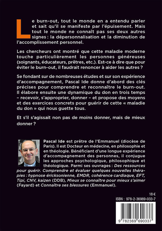 Le burn-out, une maladie du don