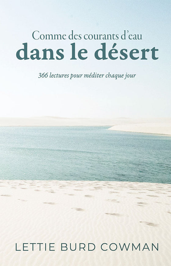 Comme des courants d'eau dans le désert