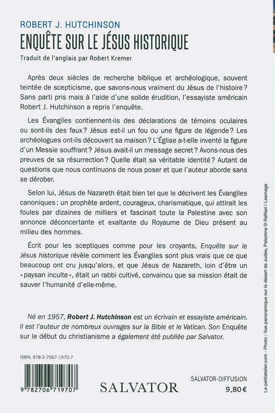 Enquête sur le Jésus historique. Format poche