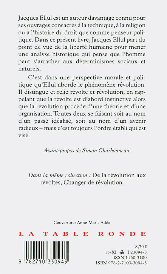 Autopsie de la Révolution