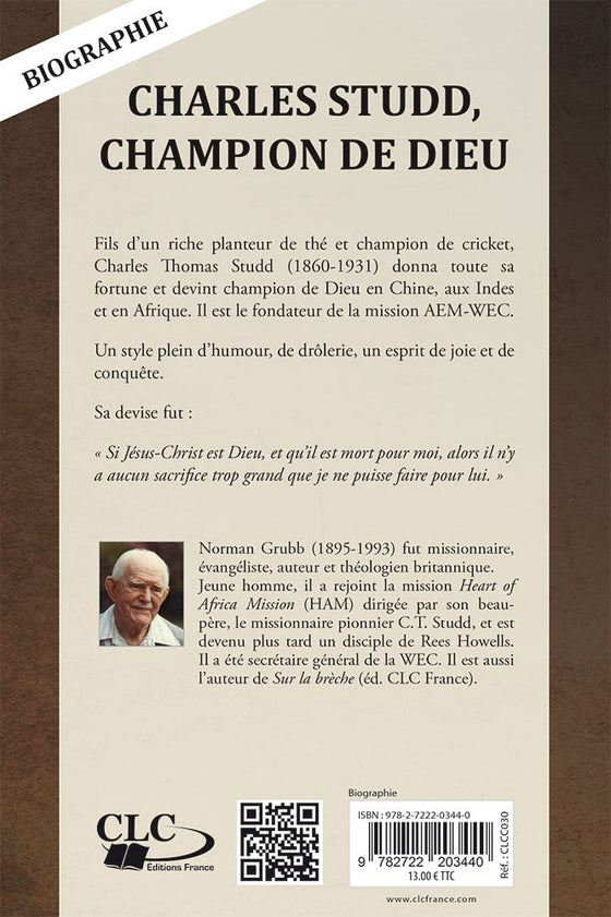 Charles Studd, champion de Dieu