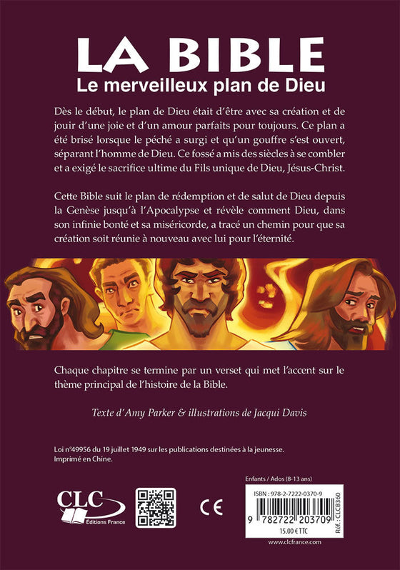 La Bible : le merveilleux plan de Dieu