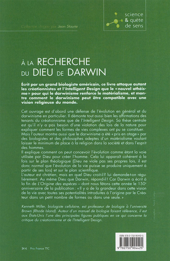 À la recherche du Dieu de Darwin