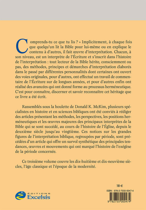 L´interprétation de la Bible au fil des siècles 3