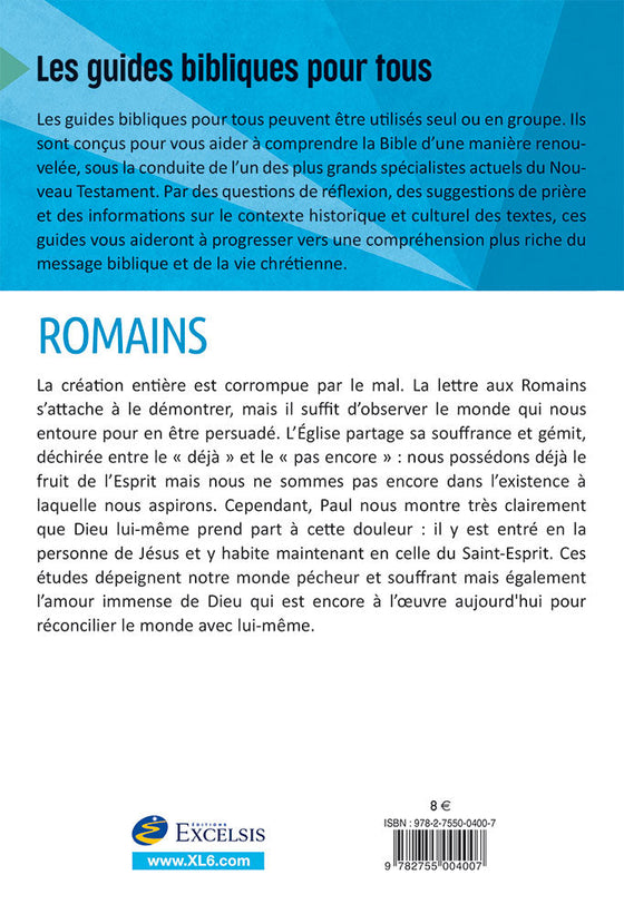 Romains  : 18 études à suivre seul ou en groupe