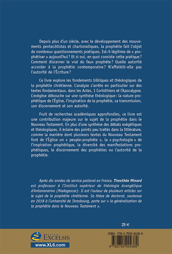 La prophétie chrétienne d'après le Nouveau Testament