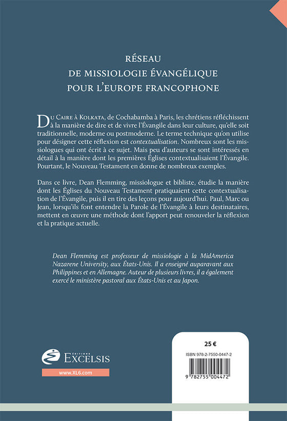 La contextualisation dans le Nouveau Testament
