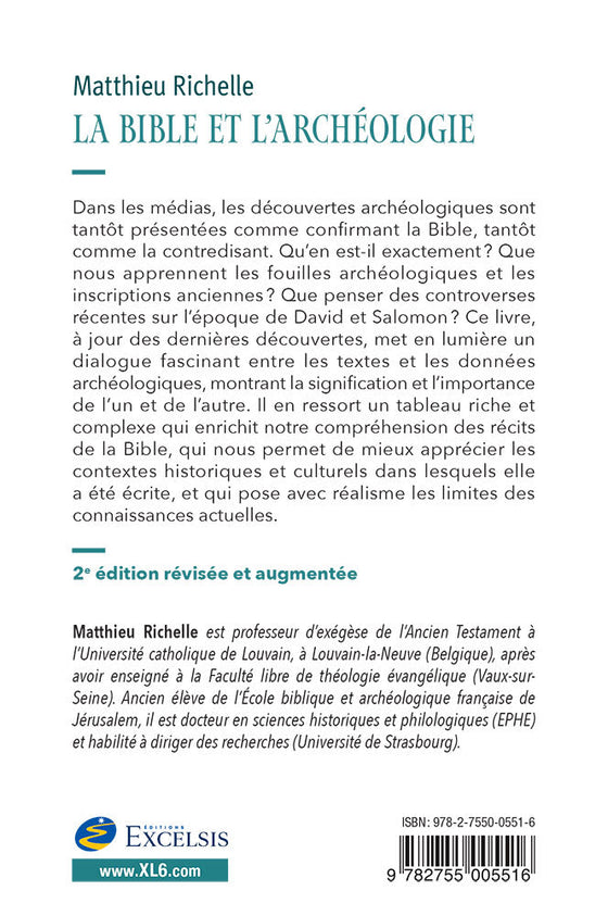 La Bible et l'archéologie. 2e édition