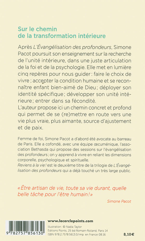 Reviens à la vie ! Cinq repères essentiels pour avancer