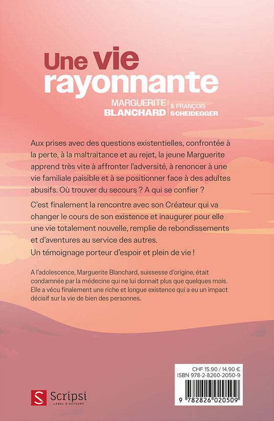 Une vie rayonnante