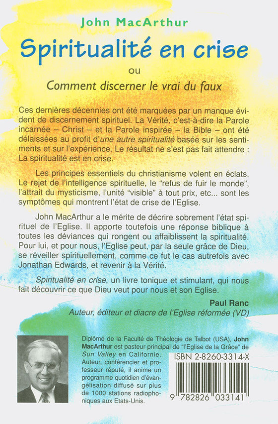 Spiritualité en crise