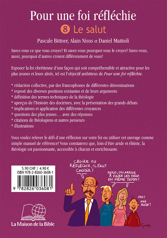 Pour une foi réfléchie 8 Le salut (cahier d’étude)