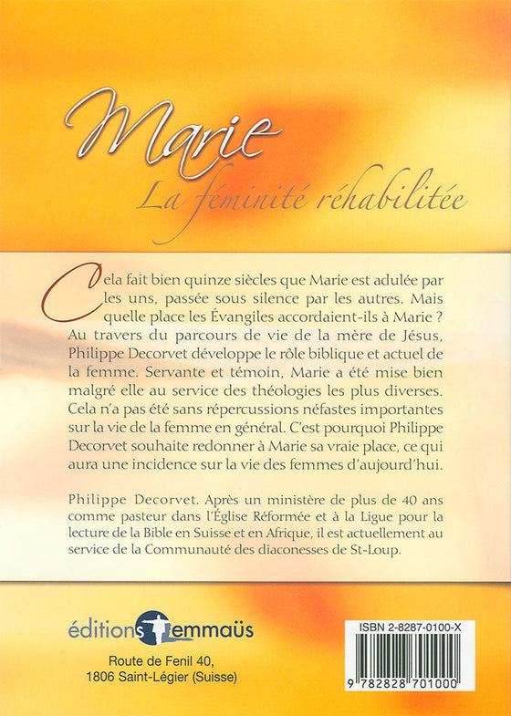Marie, la féminité réhabilitée