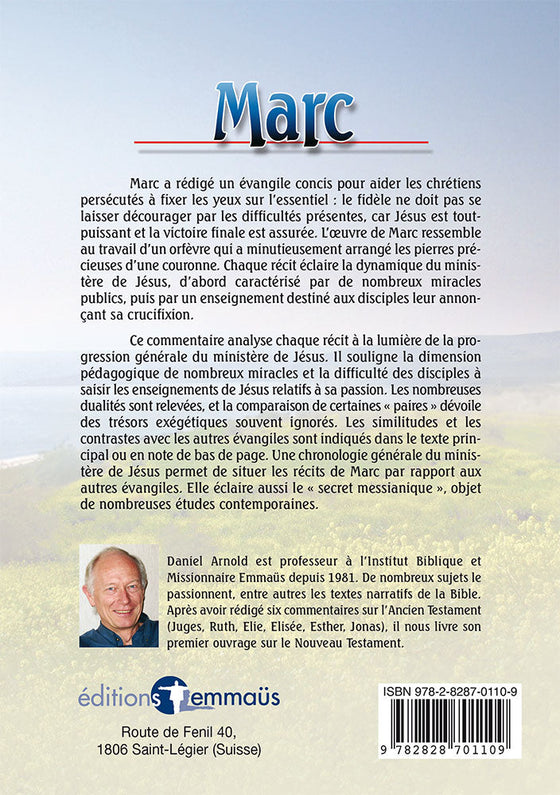 L'Évangile de Marc. Commentaire biblique