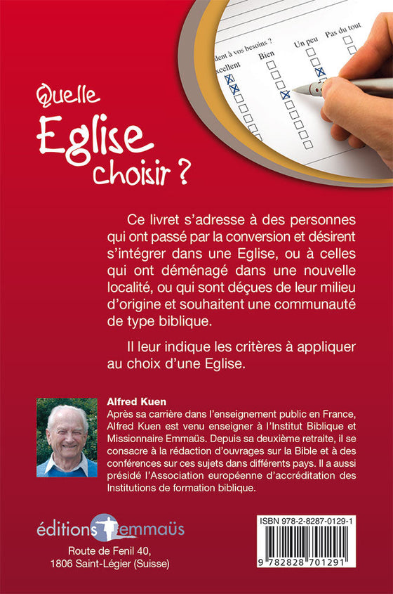 Quelle Église choisir ?