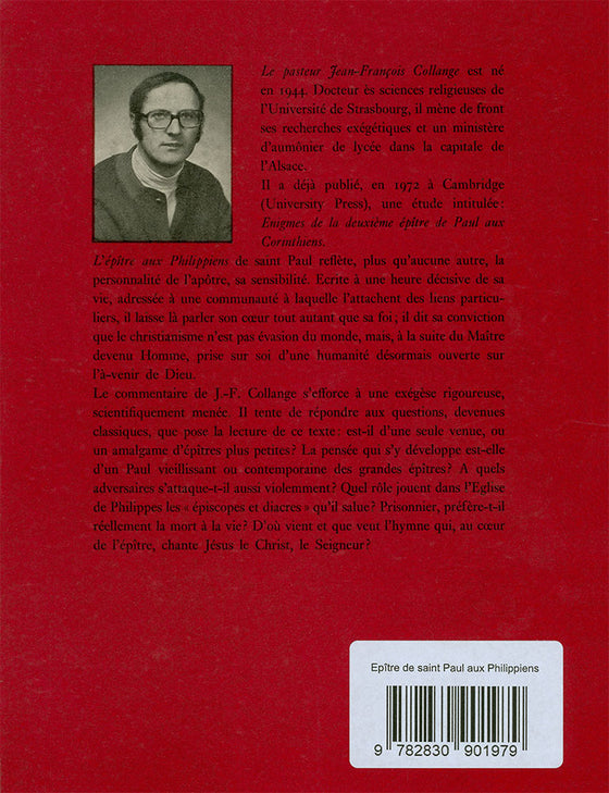 L'épître de saint Paul aux Philippiens