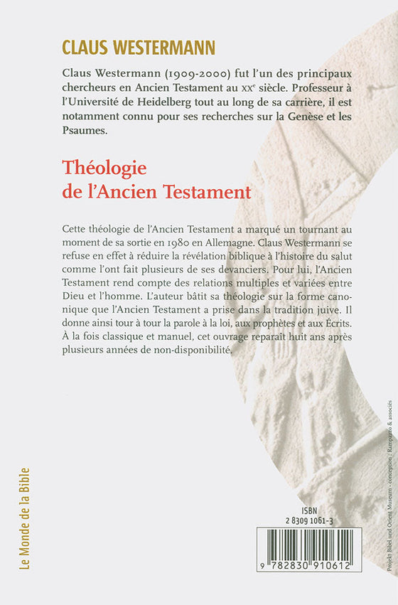 Théologie de l'Ancien Testament