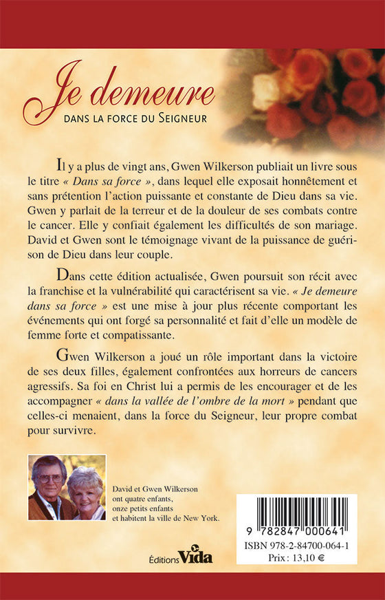 Je demeure dans la force du Seigneur