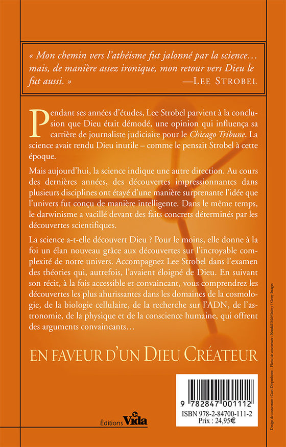 Plaidoyer pour un Dieu Créateur