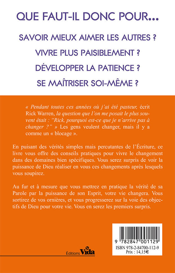Une vie transformée par la puissance de Dieu