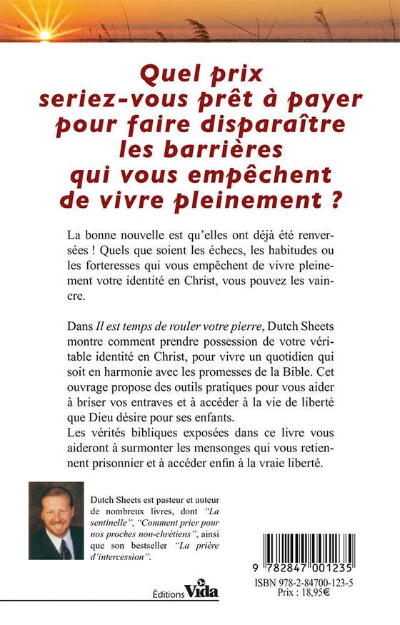 Il est temps de rouler votre pierre