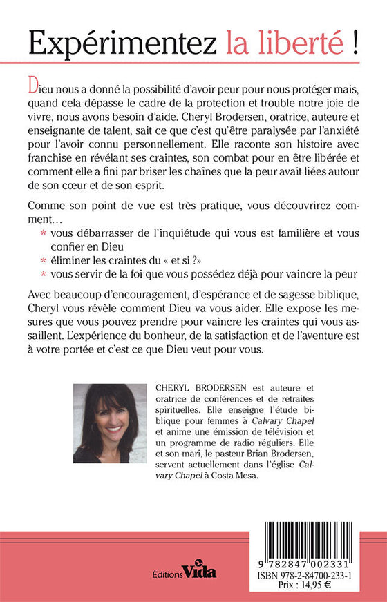 Quand une femme abandonne ses craintes