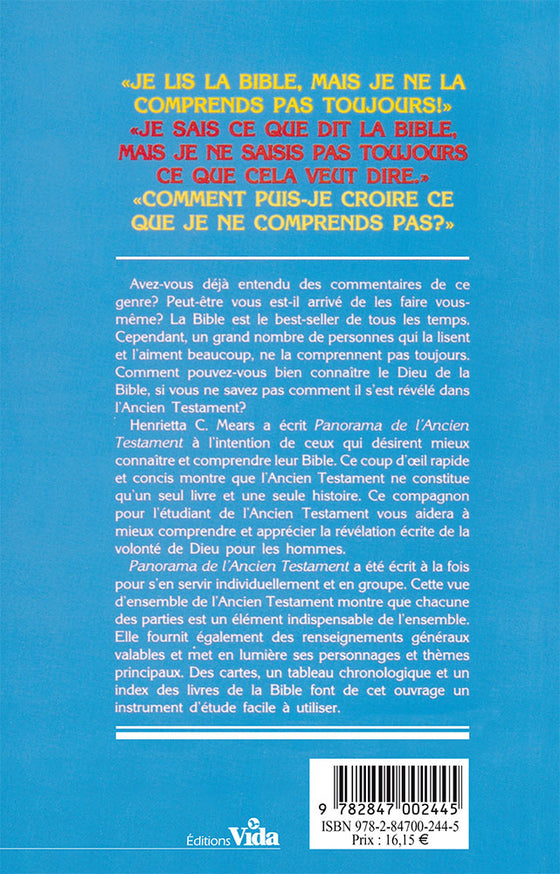 Panorama de l'Ancien Testament