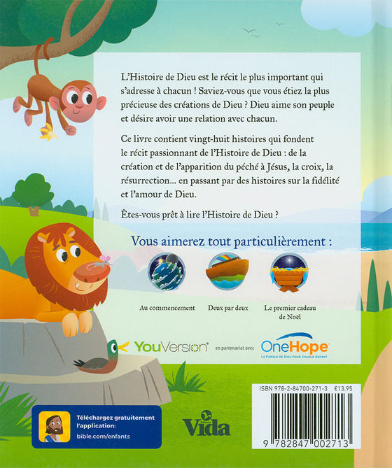 Histoires bibliques de la Bible app pour les enfants