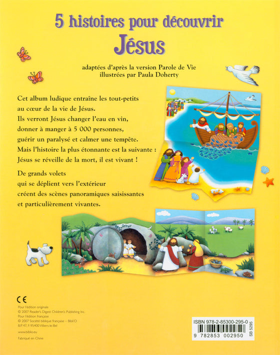 5 histoires pour découvrir Jésus