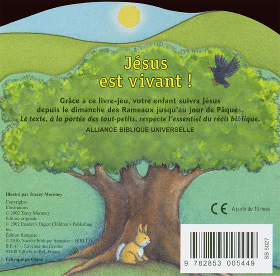 Jésus est vivant - livre cartonné
