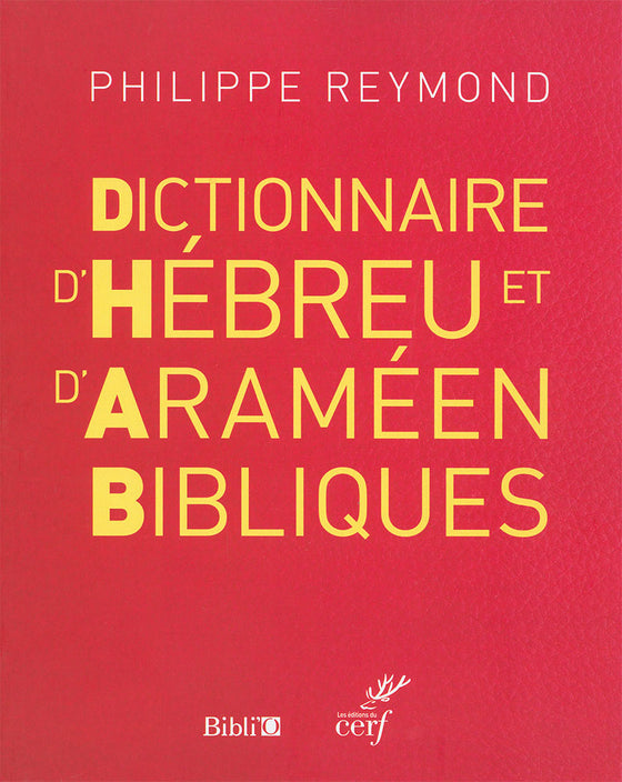 Dictionnaire d'hébreu et d'araméen bibliques