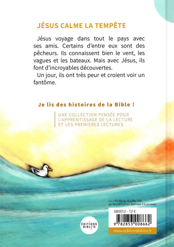 Jésus calme la tempête