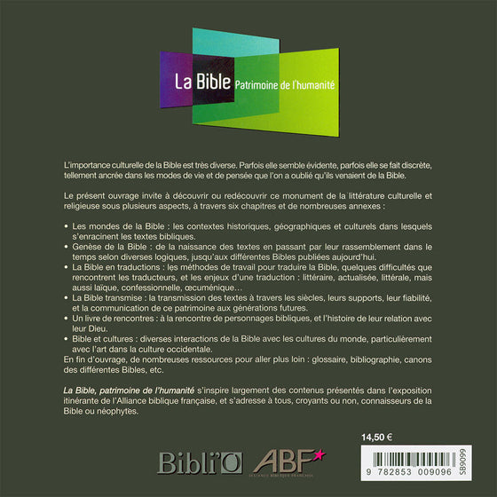 La Bible, patrimoine de l´humanité