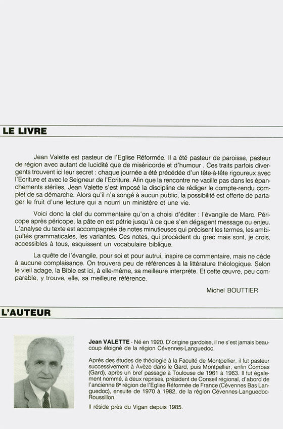 L'Évangile de Marc