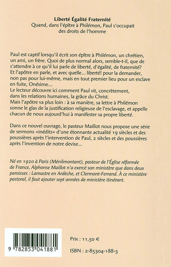 Liberté égalité fraternité
