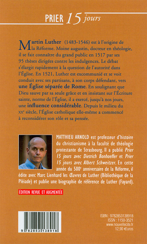 Prier 15 jours avec Martin Luther