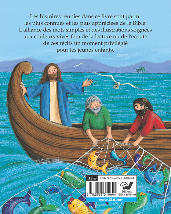 C´est l´heure de lire une histoire de la Bible