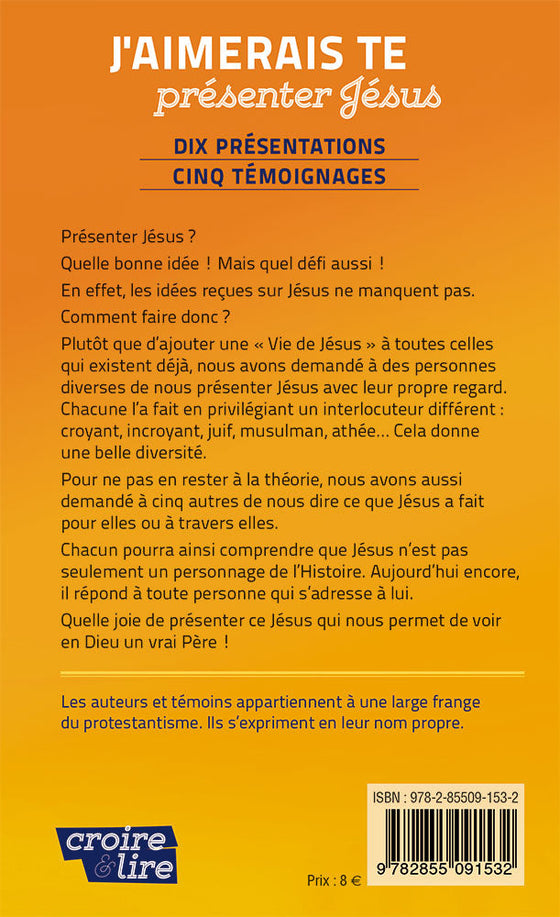 J'aimerais te présenter Jésus