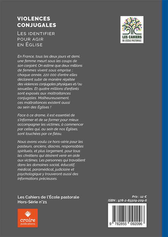 Violences conjugales - Les identifier pour agir en Église
